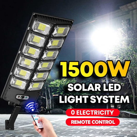 1500W solcelle-LED-belysningssystem