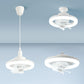 LED-ventilatorlys med 360 graders rotation