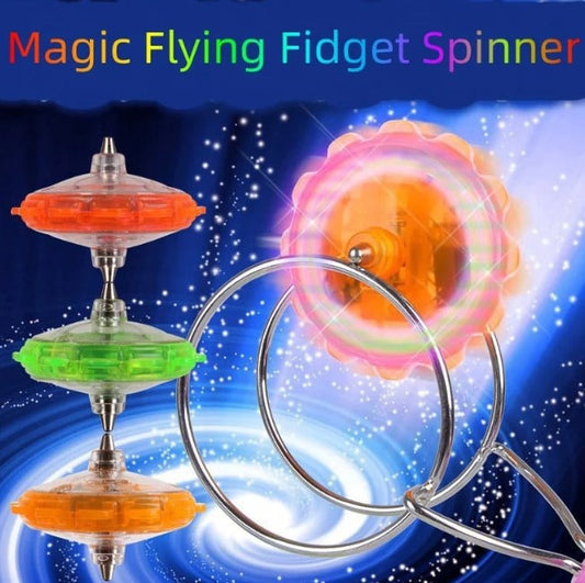 🔥HOT SALE🔥 Kreativ LED lysende fidget spinner magnetisk gyro