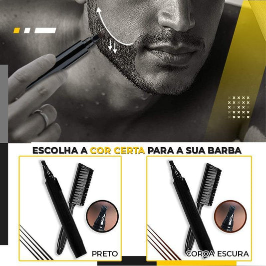 Conjunto de Canetas de Enchimento de Barba