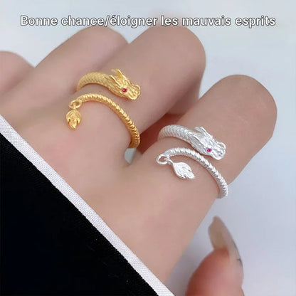 🔥🔥Hot sale-Lucky ring Qiankun dragehale💍