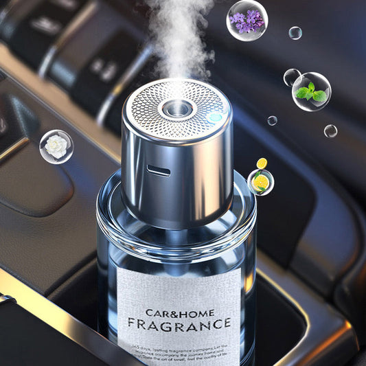 Smart Ultrasonic Atomized Car Air Freshener - 5 gears justering og automatisk tænd/sluk